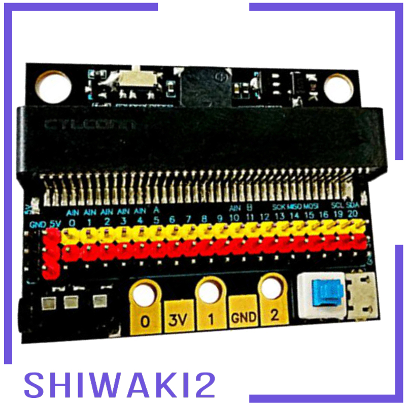 Bảng Mạch Mở Rộng Micro Bit Shiwaki2 Có Giao Diện 3.5mm Cho Lớp Học