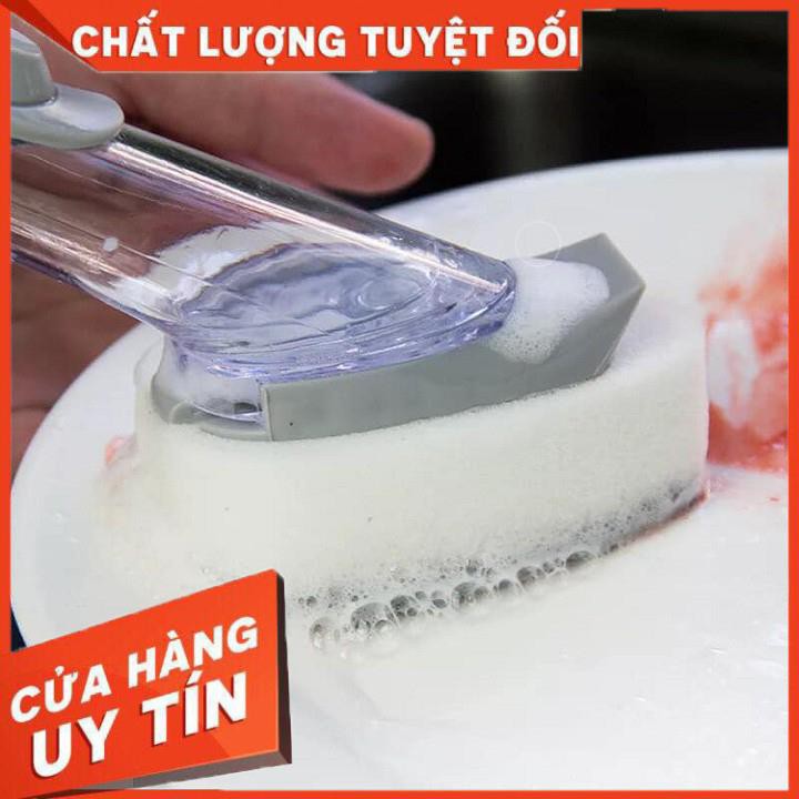 Chổi cọ rửa đa năng kèm bình xịt nước tiện lợi