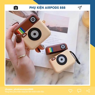 [Ảnh Thật + Clip] Case Vỏ Bao Airpod Đựng Tai Nghe Không Dây Instagram Cho Airpod 1 2 Pro Chất Liệu Silicon Dẻo