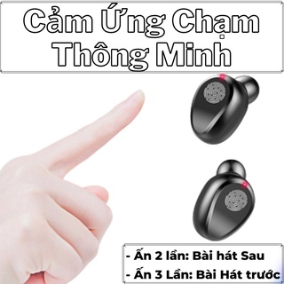 Tai Nghe Bluetooth Cảm Ứng Cao Cấp Tích Hợp Sạc Dự Phòng 2500mAh + Giá Đỡ Điện Thoại, Bass Cực Hay Và Kháng Nước Tốt F9