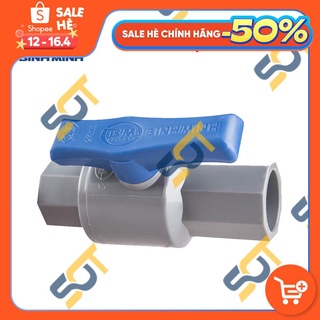 Van khoá nước BÌNH MINH, khoá nhựa Bình minh 21 27 34