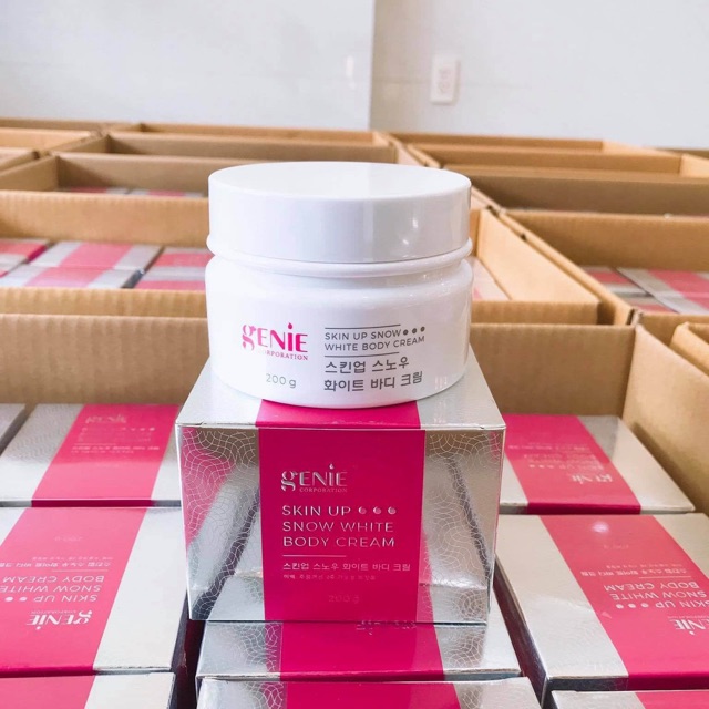 Kem Dưỡng Trắng Da Body Genie Chính Hãng