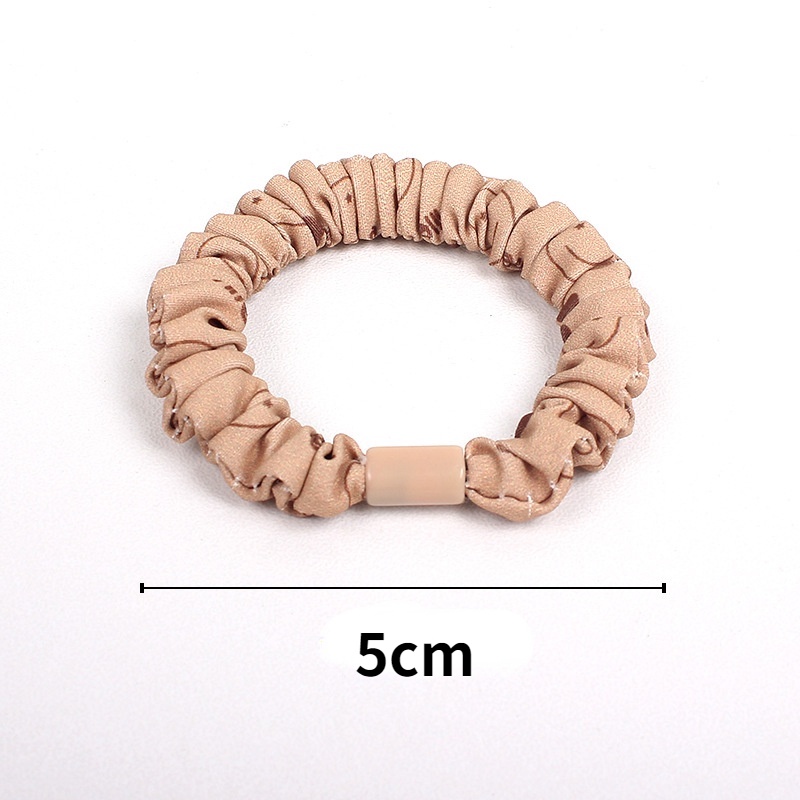 1 Dây Cột Tóc Cao Su Hình Gấu Màu Sắc Ngẫu Nhiên Cho Nữ