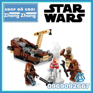 Đồ chơi Xếp hình mô hình cuộc chiến Tatooine Battle trong Star Wars K-006