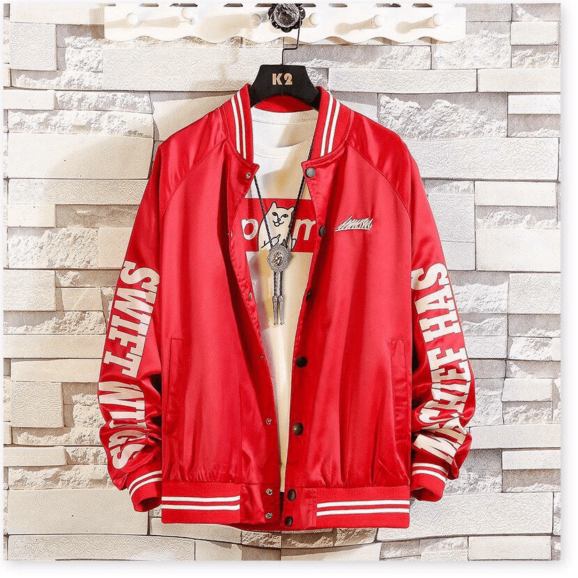 ÁO KHOÁC DÙ BOMBER PHONG CÁCH CỰC CHẤT NAM NỮ ĐỀU MẶC ĐƯỢC KME