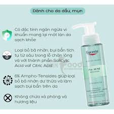 Sữa Rửa Mặt Eucerin ⚜️ Eucerin Pro ACNE Solution Cleansing Gel | BigBuy360 - bigbuy360.vn