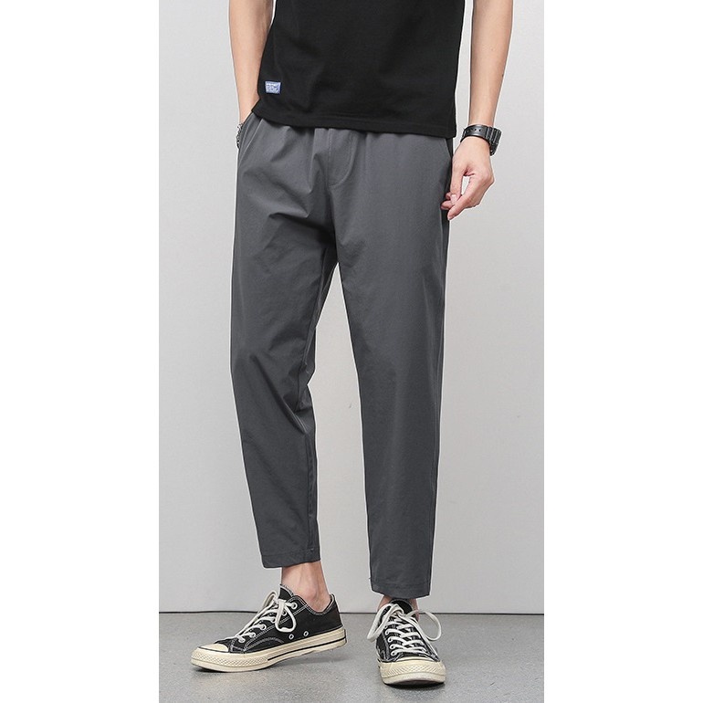 Quần Baggy Kaki unisex dáng Basic nam nữ bigsize 38-105kg - Hàng nhập khẩu