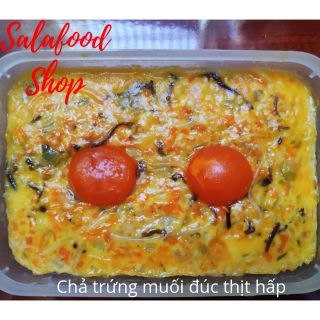 Chả trứng muối đúc thịt 500g