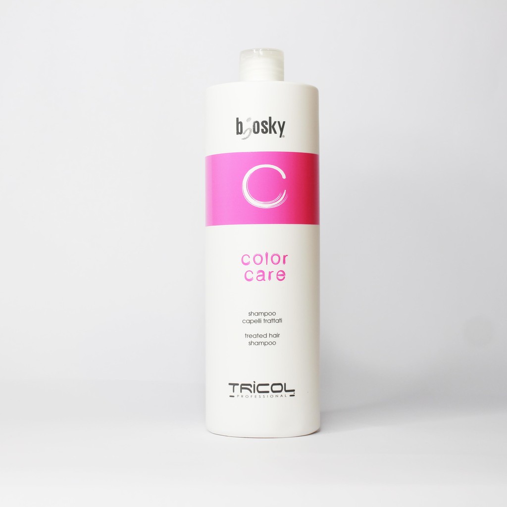 Dầu gội chăm sóc và giữ màu cho tóc nhuộm Tricol Biosky Color Care Shampoo 1000ml