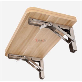 Giá Đỡ, Bản Lề Gập Inox - Bản Lề Gập Thiết Kế Giá Kệ Để Đồ Gập Treo Tường, Bàn Làm Việc