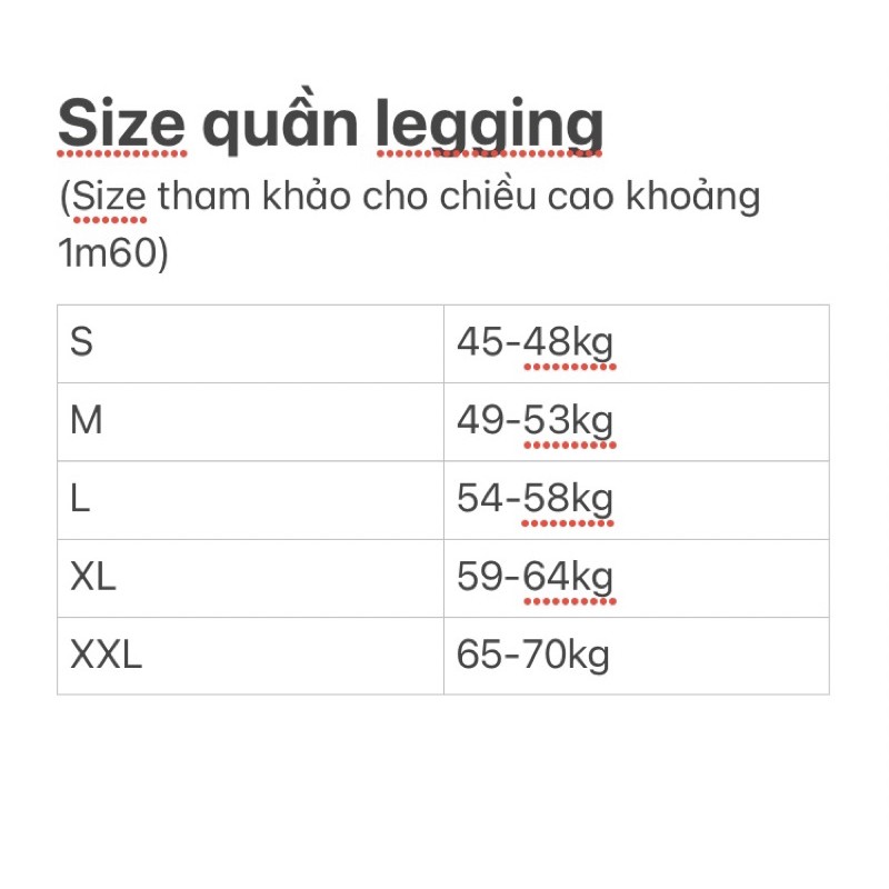 [LOẠI XỊN] QUẦN LEGGING THẦN THÁNH THON GỌN CHÂN NÂNG MÔNG CHẤT CỰC DÀY SZ 45-70kg