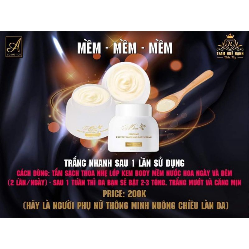 [CHÍNH HÃNG]Body Mềm Nước Hoa A COSMETICS 199k 1 Hộp 250g (Tặng Kèm Quà🎁)