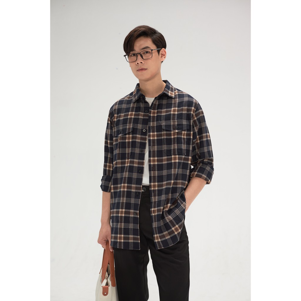 Áo sơ mi kẻ ca rô LOOK JASON SHIRT | BigBuy360 - bigbuy360.vn