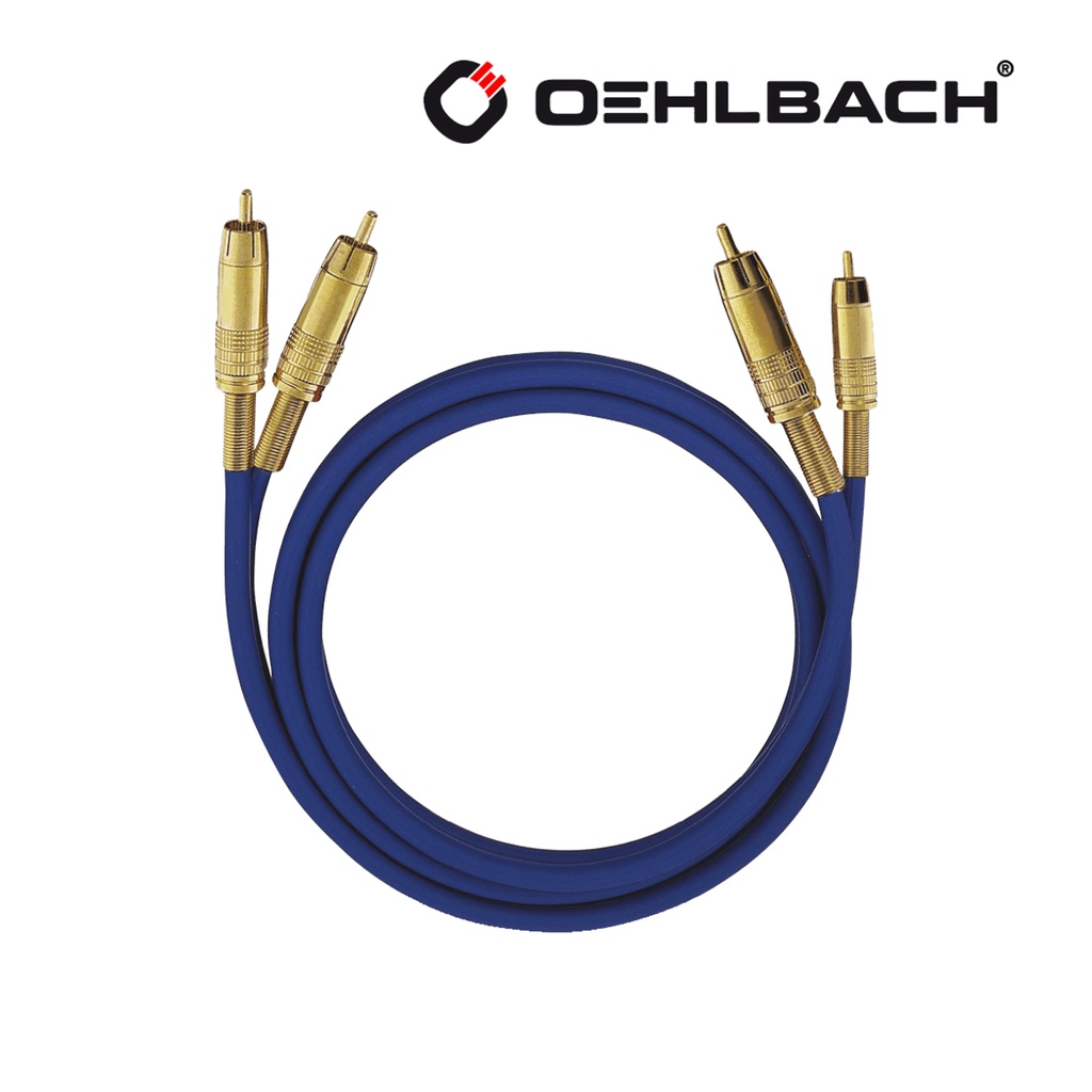 Dây cáp tín hiệu RCA Interconnect dài 1m Oehlbach NF 1 Master, giá bán theo sợi đôi