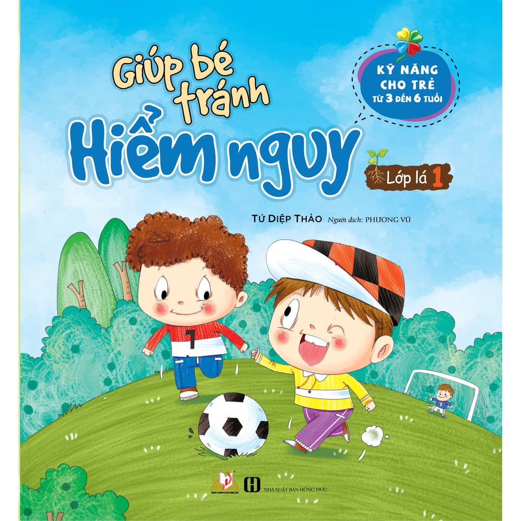 Sách Giúp Bé Tránh Hiểm Nguy Bộ 6 cuốn cho bé từ 3 đến 6 tuổi - VLG