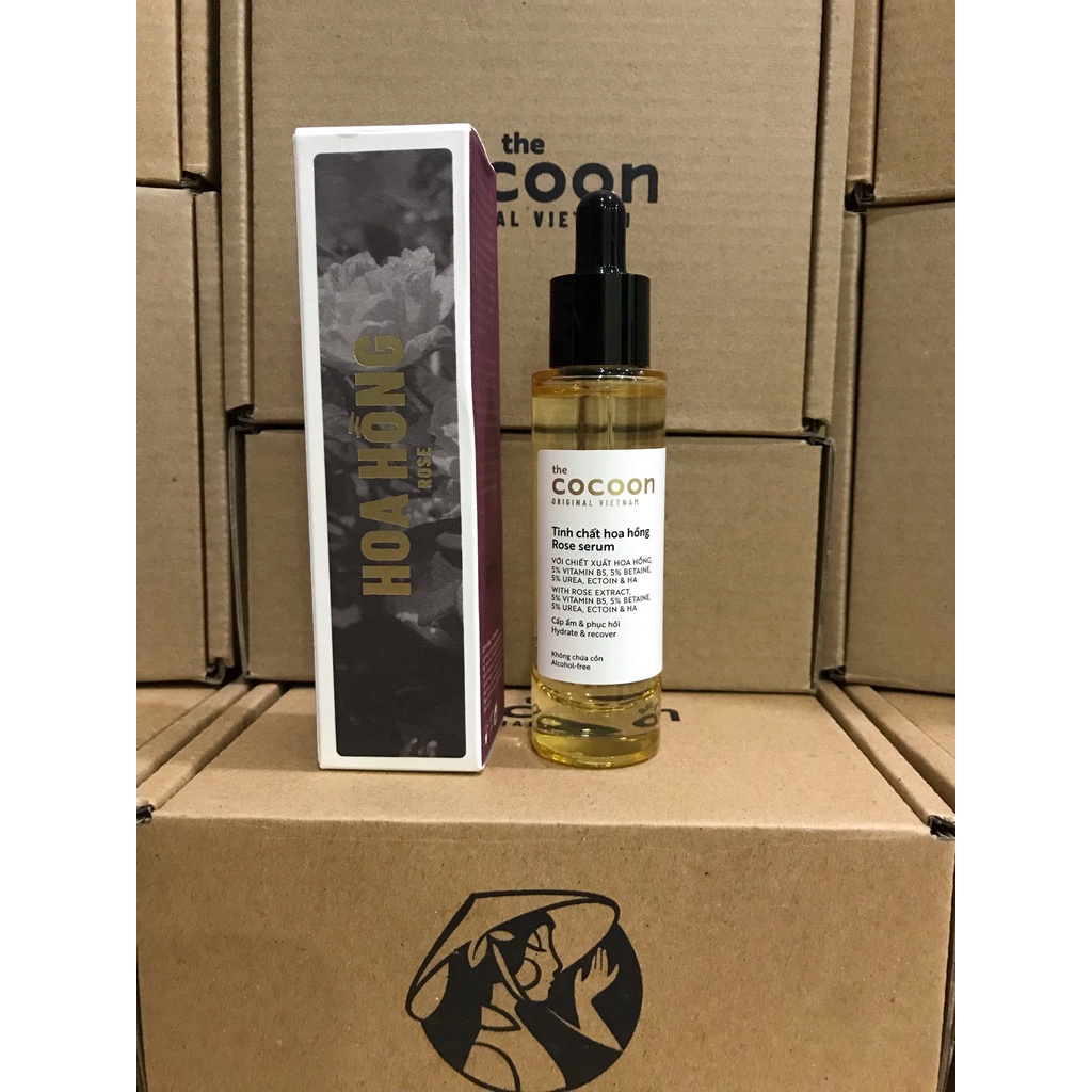 Tinh chất hoa hồng Cocoon - Serum hoa hồng Cocoon 30ml