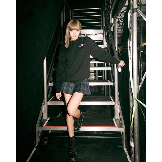 Chân váy tennis kẻ caro giống Lisa, Jisoo BLACKPINK, Miyeon GIDLE, Amee