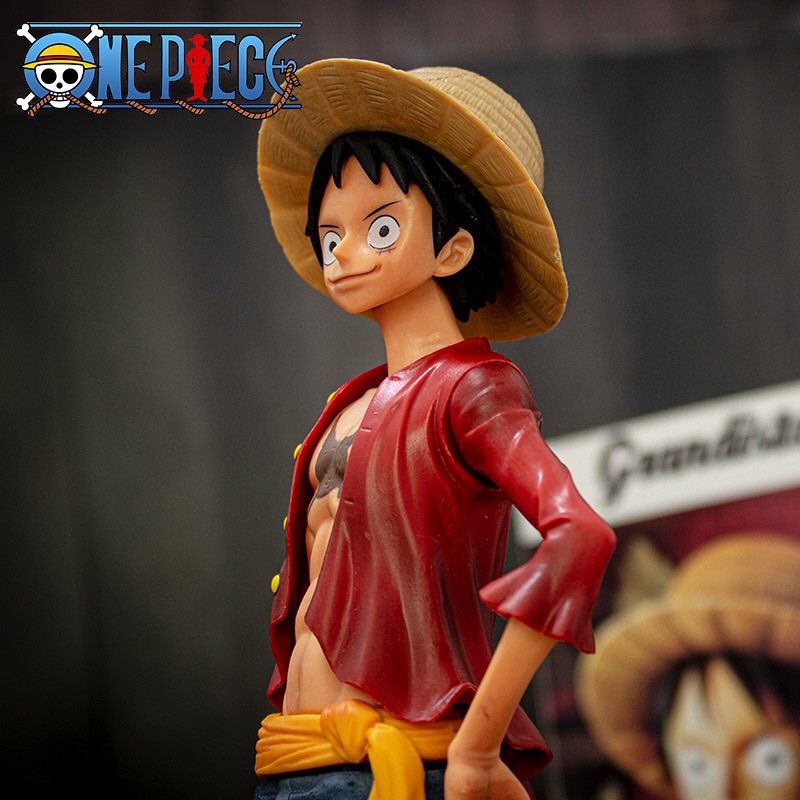 ẢNH THẬT] Mô hình Luffy Grandista ( 3 mặt) cực đẹp cao 27cm - Mô Hình Figure One Piece