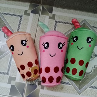 GẤU BÔNG HÌNH LY TRÀ SỮA NHÍ 15CM