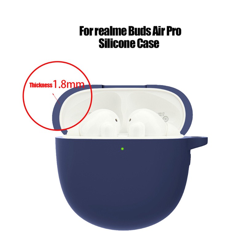 Vỏ Bảo Vệ Chống Rơi Bằng Silicon Có Thể Giặt Cho Tai Nghe Realme Buds Air Pro Tws
