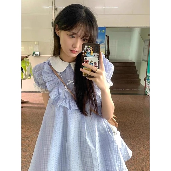 ALICE DRESS Đầm xoè babydoll tay phồng ulzzang SAM SAM BOUTIQUE