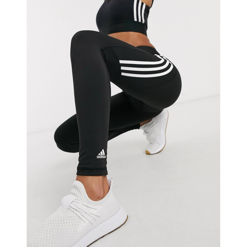 (HÀNG XUẤT XỊN)  Quần legging das 3 sọc ngắn 1769 Alphaskin Legging Made in Cambodia full tag code  SIZE S M L