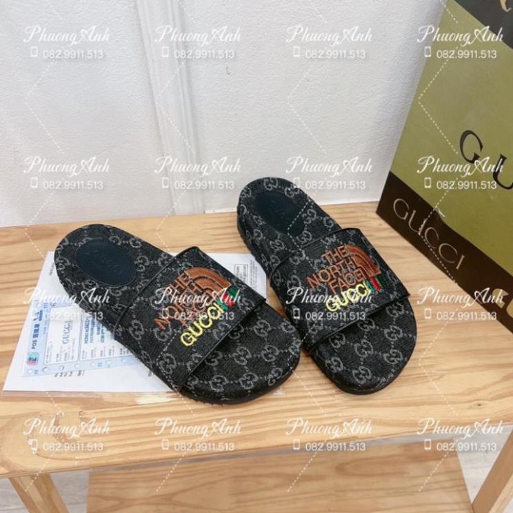 Dép Lê Gucci The New Face 2 Màu Nâu Đen Full Size 35-39