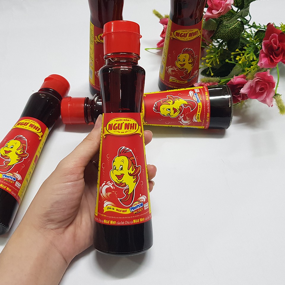 Nước Mắm Cho Bé Ăn Dặm Ngư Nhi Chai Thủy Tinh 150ml - Cho Trẻ Từ 6M+ - 8934752091967