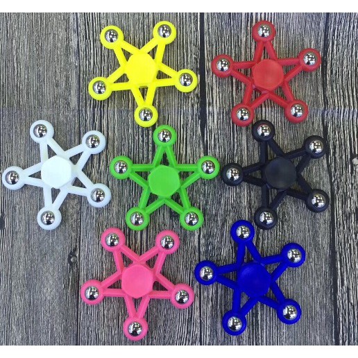 Con Quay Hand Spinner - Fidget Spinner 5 cánh ngôi sao 5 bi