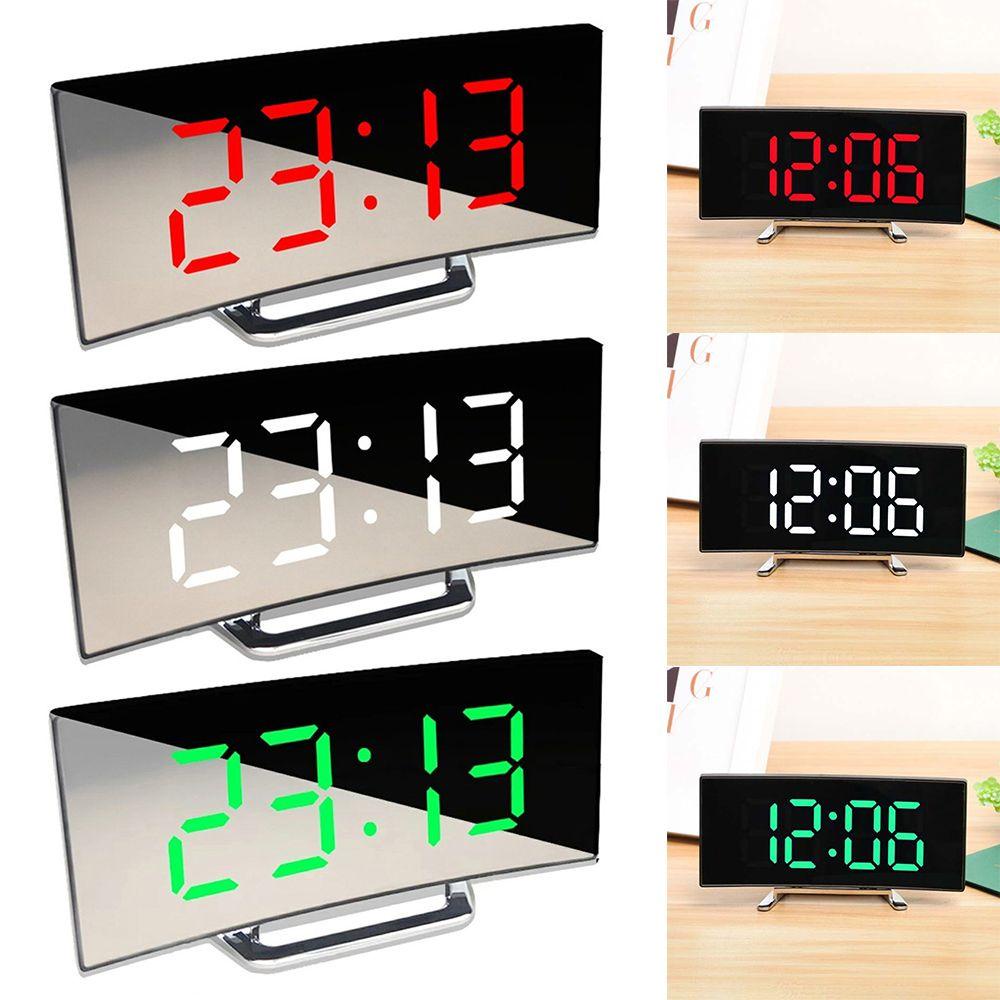 CONOPERY Đồng Hồ Báo Thức Để Bàn Mini Phong Cách Retro Chạy Bằng Pin|Nhiệt Kế Điện Tử Chuyên Dụng Tiện Lợi