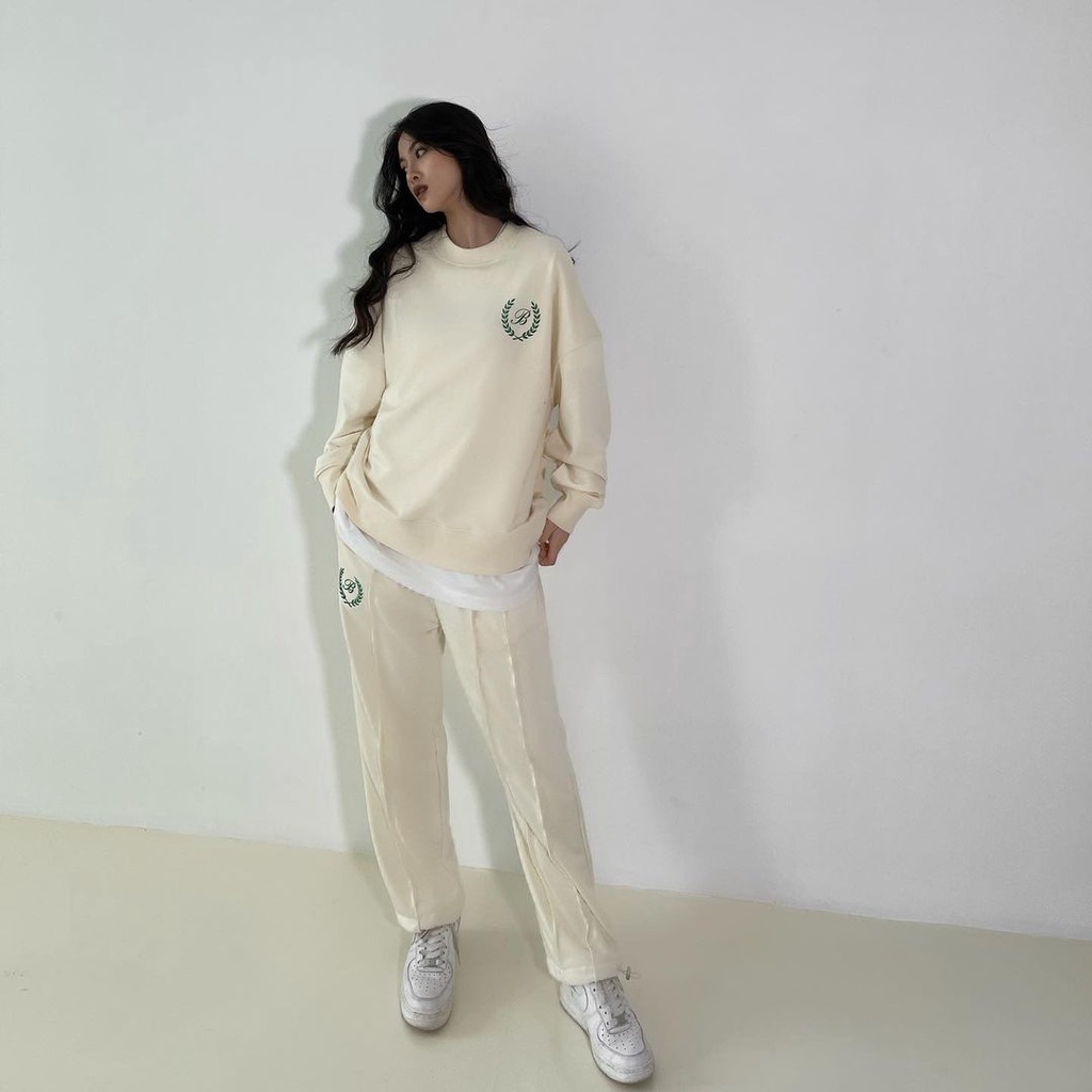 Quần jogger nỉ Cream Essential Sweat Pants Backstage88