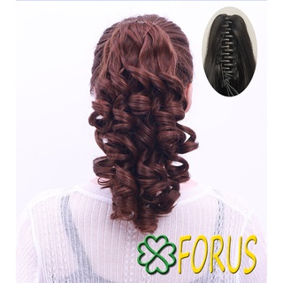  Ngoạm tóc giả xoăn N177 ❤️FREESHIP❤️ tóc giả ngoạm kẹp xoăn quặm tóc giả kẹp ngoạm tóc giả nữ Sỉ 55k 