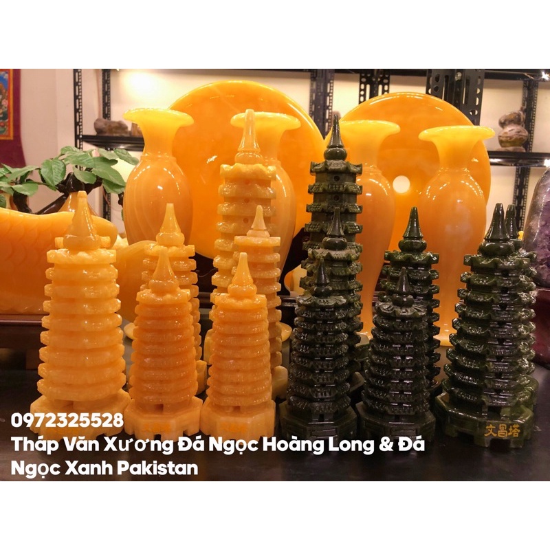 Tháp Văn Xương Đá Ngọc Hoàng Long Phong Thuỷ