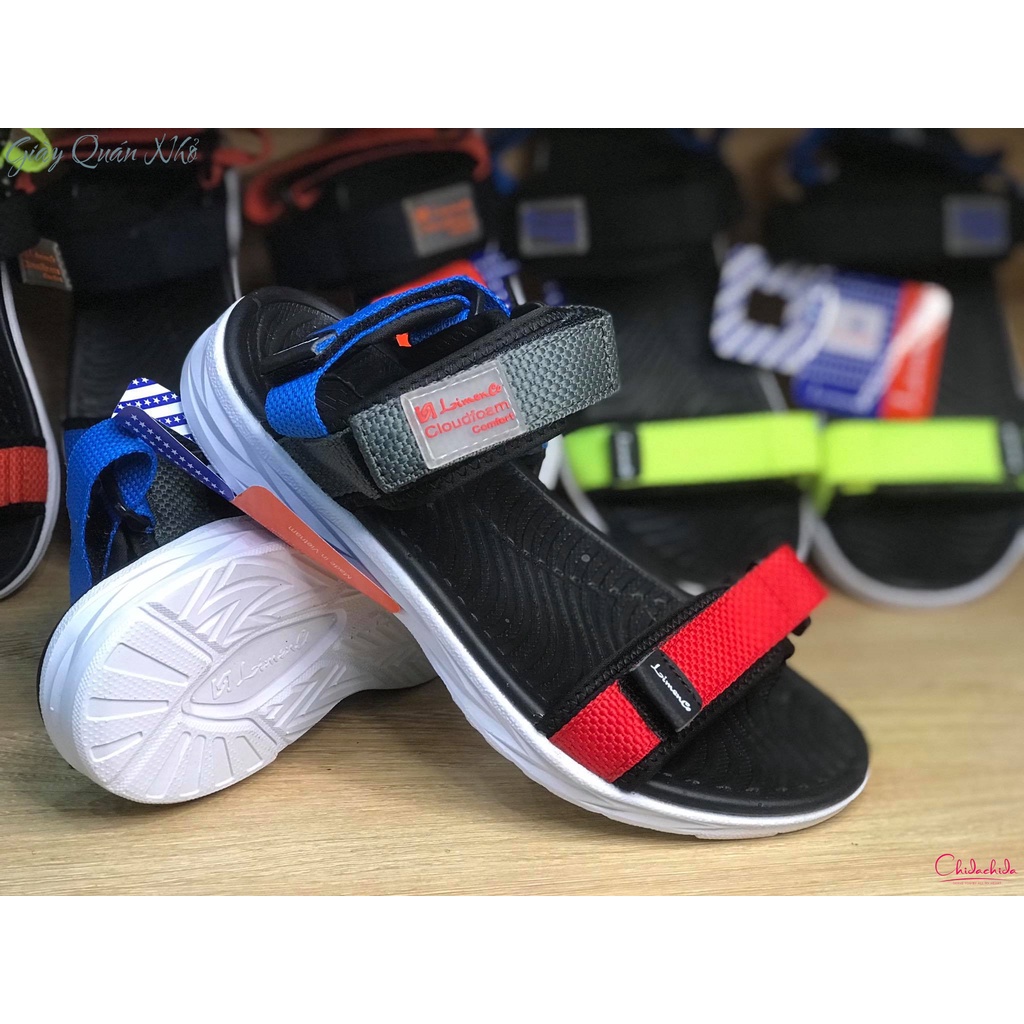 Xăng đan nam, nữ limen L-6820, đế nhẹ, keo bền, quai tốt, kiểu dáng đẹp; size 34-38 (4 màu)