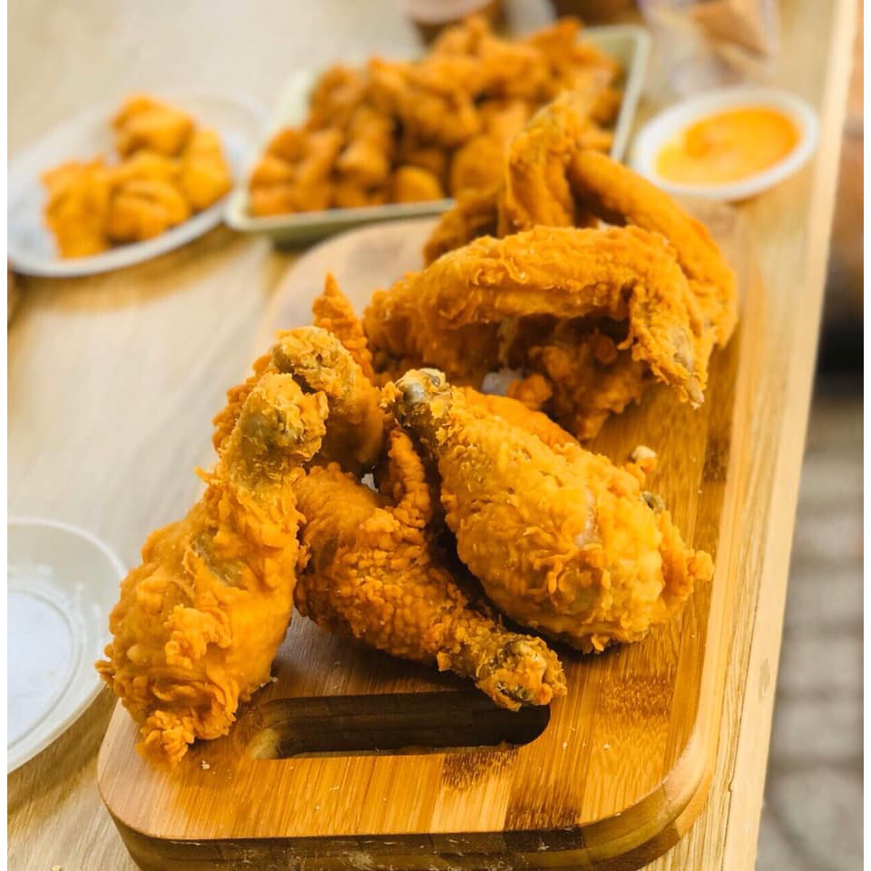 Q8 Cánh gà đùi gà rán giống kfc đồ ăn nhanh q8