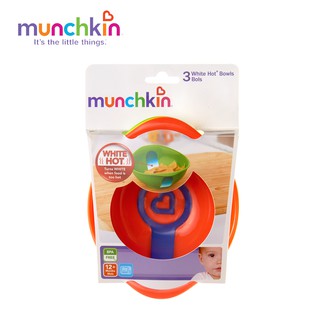 Bộ 3 bát ăn báo nóng Munchkin MK43880