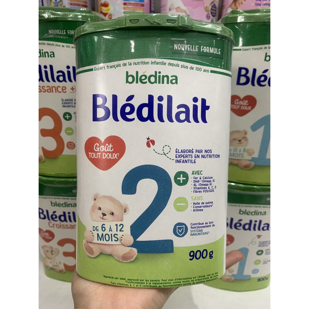 Sữa Bledilait số 1,2,3 của Pháp hộp 900g