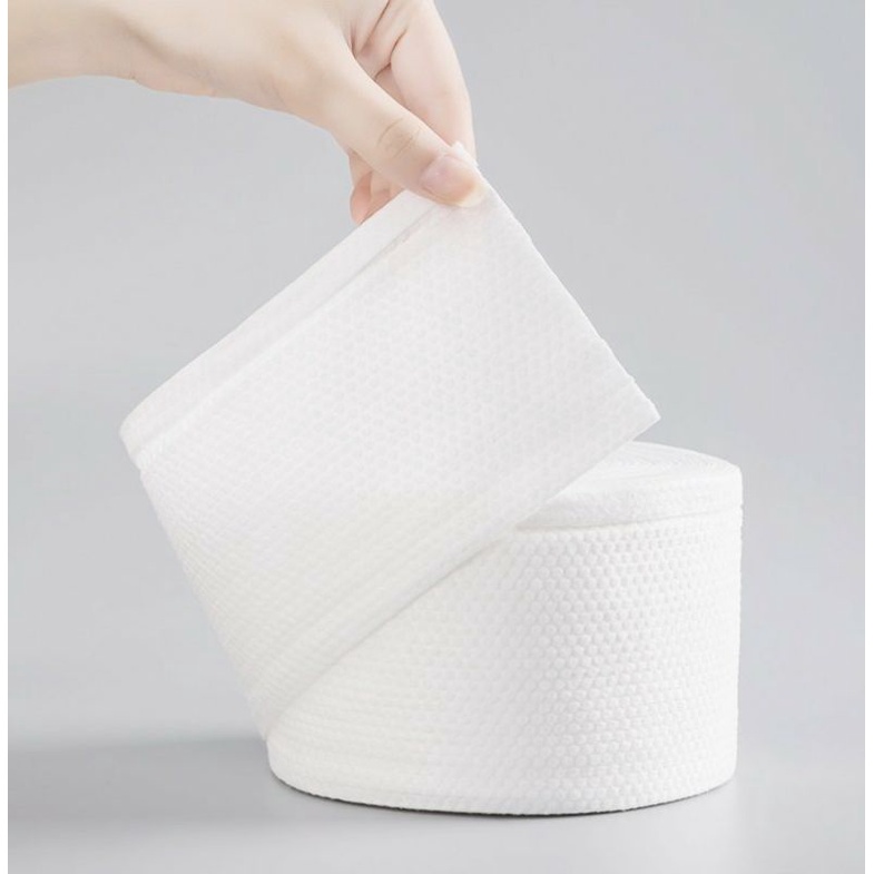 (giá sỉ) Khăn tẩy trang, khăn lau mặt dùng 1 lần tiện lợi ( HATSU - Bịch Hồng ) -gttk
