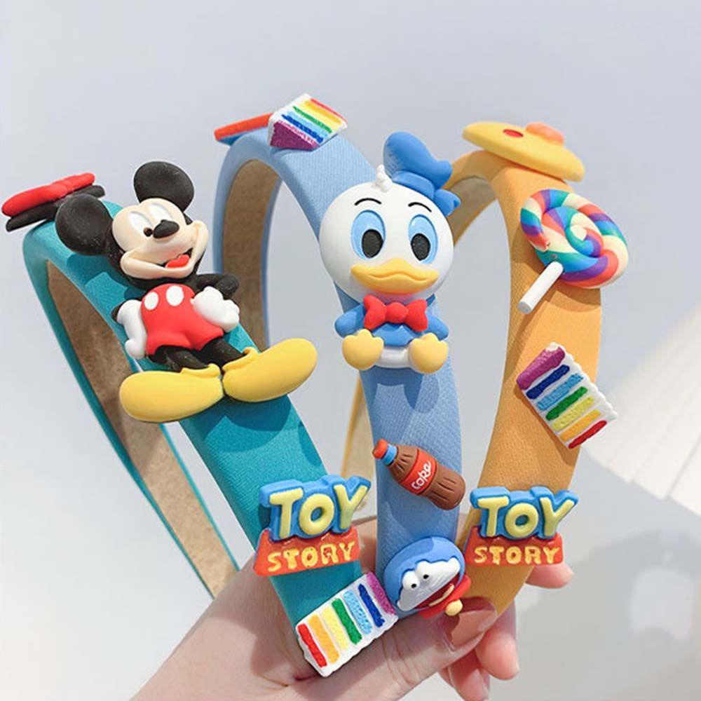 Băng Đô Cài Tóc Hóa Trang Chú Vịt / Dâu Tây Hoạt Hình Kiểu Hàn Quốc Dễ Thương Cho Bé