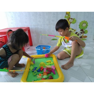 Combo 2 bộ đồ chơi câu cá