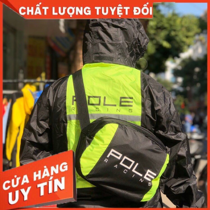 Áo mưa 2 lớp cao cấp Pole Racing Hàn Quốc