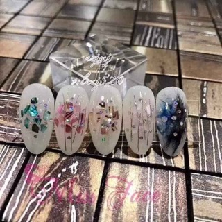 Nhũ sợi trang trí móng