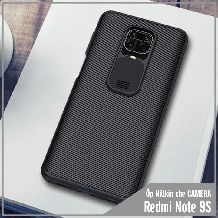 Ốp lưng cho Xiaomi Redmi Note 9S - Redmi Note 9 Pro Nillkin CamShield che camera