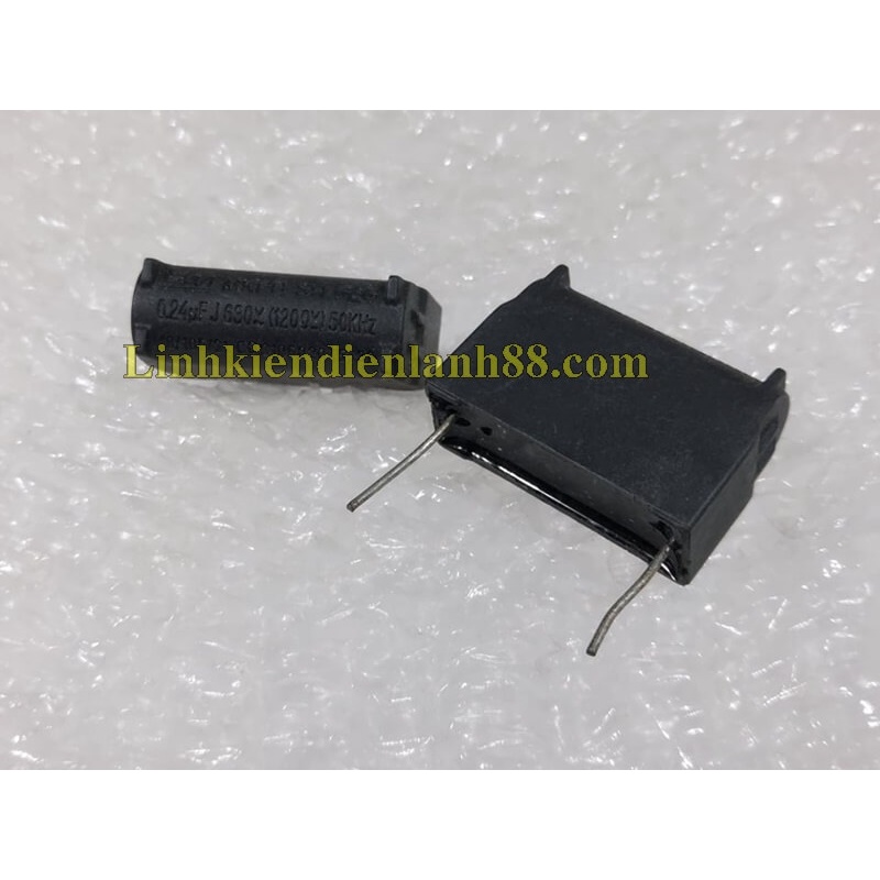 Tụ Bếp Từ MKPH 0.24UF 630VAC 1200VDC Dáng Đứng Mới !