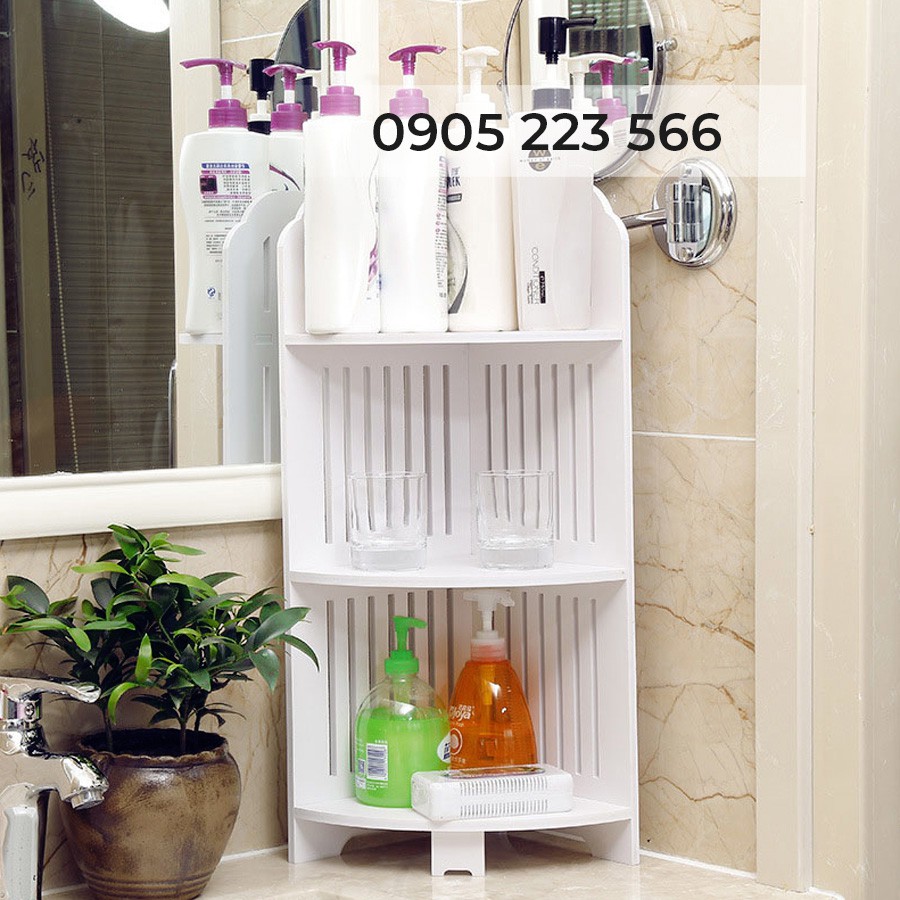 Kệ góc phòng tắm loại Vừa - Cao 60cm ngang 22cm - | BigBuy360 - bigbuy360.vn