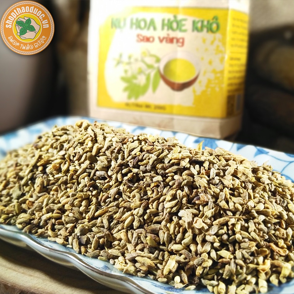 Combo 2 gói 250g - Trà hoa hòe khô đã sao vàng - Quà tặng cho người cao tuổi - Giúp dễ ngủ, an thần, hạ huyết áp