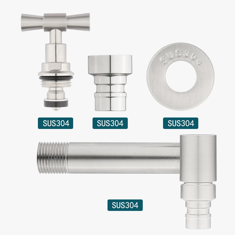 Vòi Nước Bằng Thép Không Gỉ Sus304