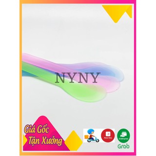Muỗng nhựa múc kem - Muỗng trộn mask - Muỗng mỹ phẩm