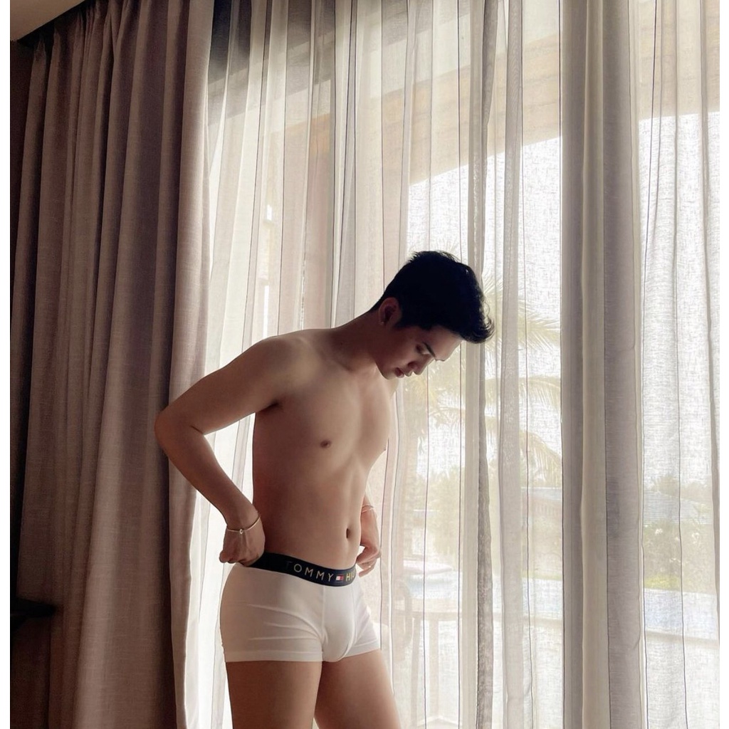 Quần lót nam Boxer Tommy cotton ôm mông