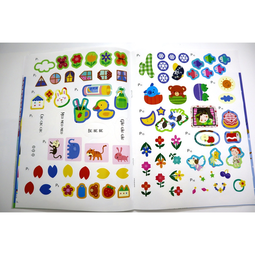 Sách - Sticker phát triển IQ - EQ - CQ